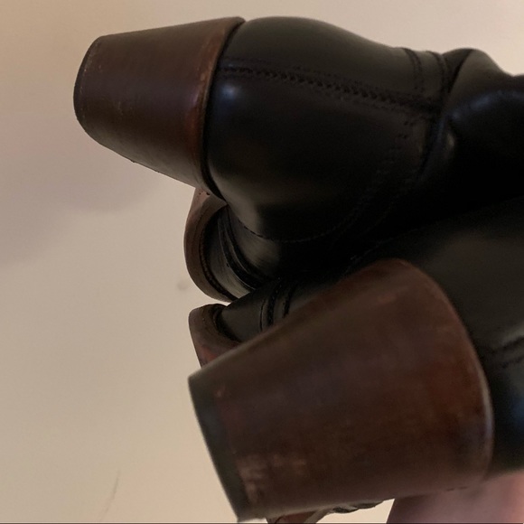 Frye Knee High Tall Black Leather Boot - Picture 7 of 7